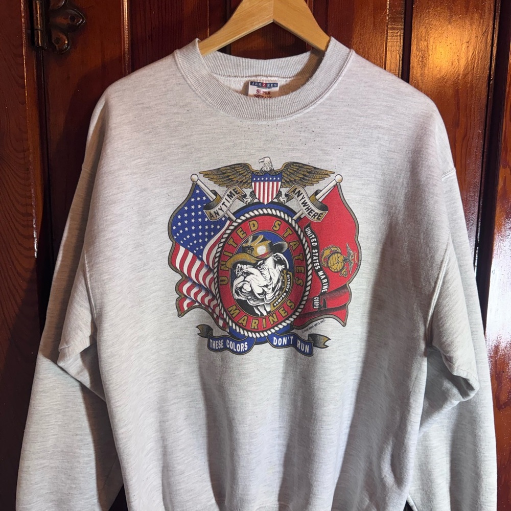 United States Marines Gray Sweater